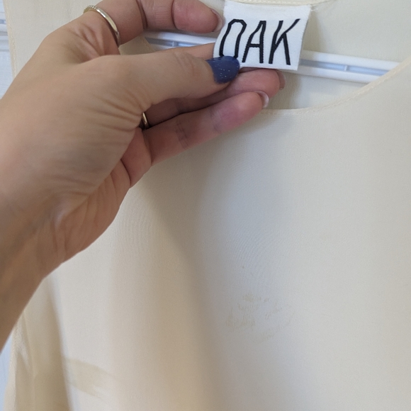 OAK - One Sleeve Mini Shift Dress - Picture 12 of 16